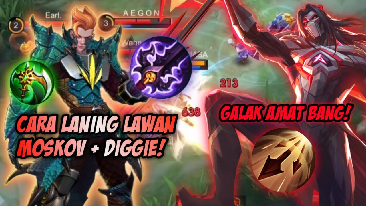 JANGAN PANIK! MM MUSUH Di GB DIGGIE? JADI SUSAH LANINGNYA? GINI CARANYA! | TOP GLOBAL CLAUDE - MLBB