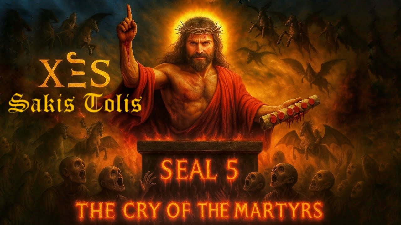 χ ξ ς - Seal 5: The Cry of the Martyrs (Lyric Video) Sakis Tolis | Rotting Christ