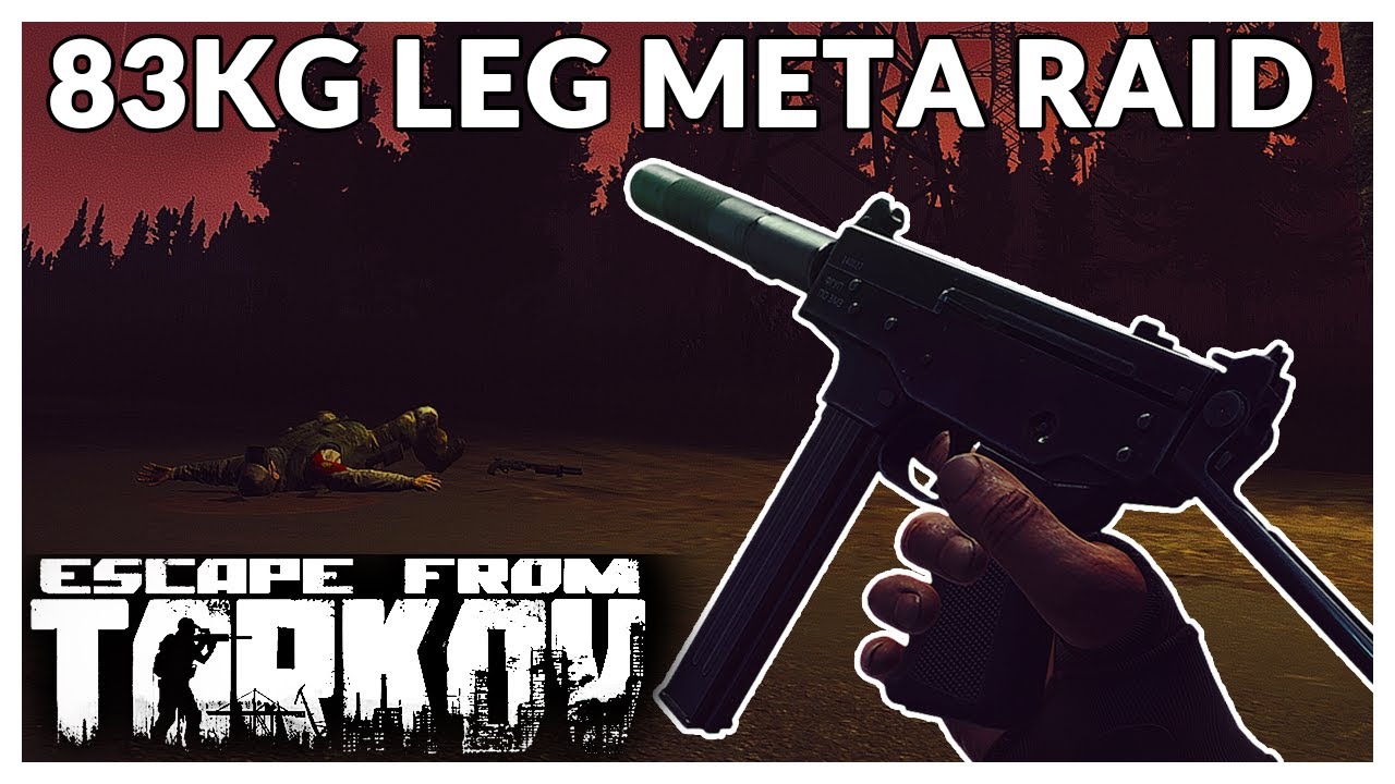 Escape From Tarkov - CRAZY KEDR LEG META RAID FOR 83KG LOOT!! - KRASHED