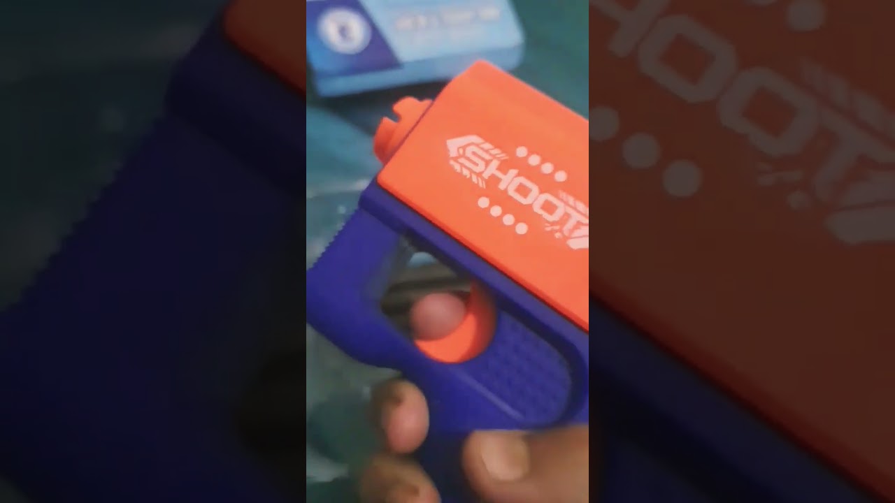 Unboxing #mini soft blaster gun #Unboxing #viral #trending #short