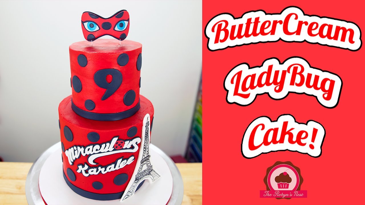 Miraculous Ladybug Cake