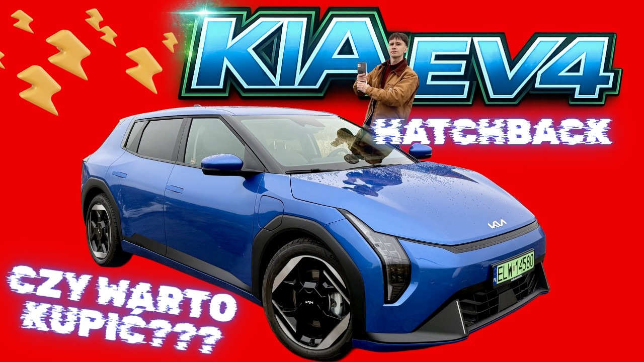 NIEBIESKA STRZAŁA! Czyli KIA EV4 - TESTDRIVE
