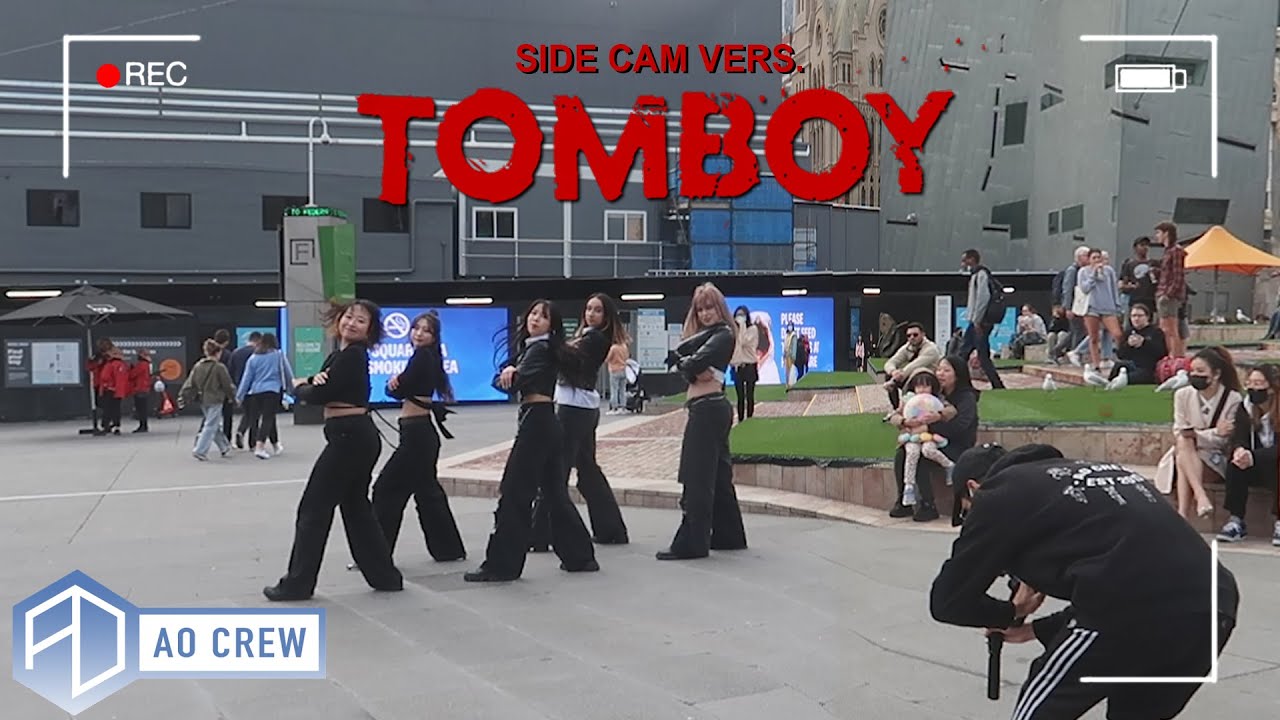 KPOP IN PUBLIC (G)I-DLE - Tomboy Dance Cover [AO CREW - Australia] SIDE CAM vers.