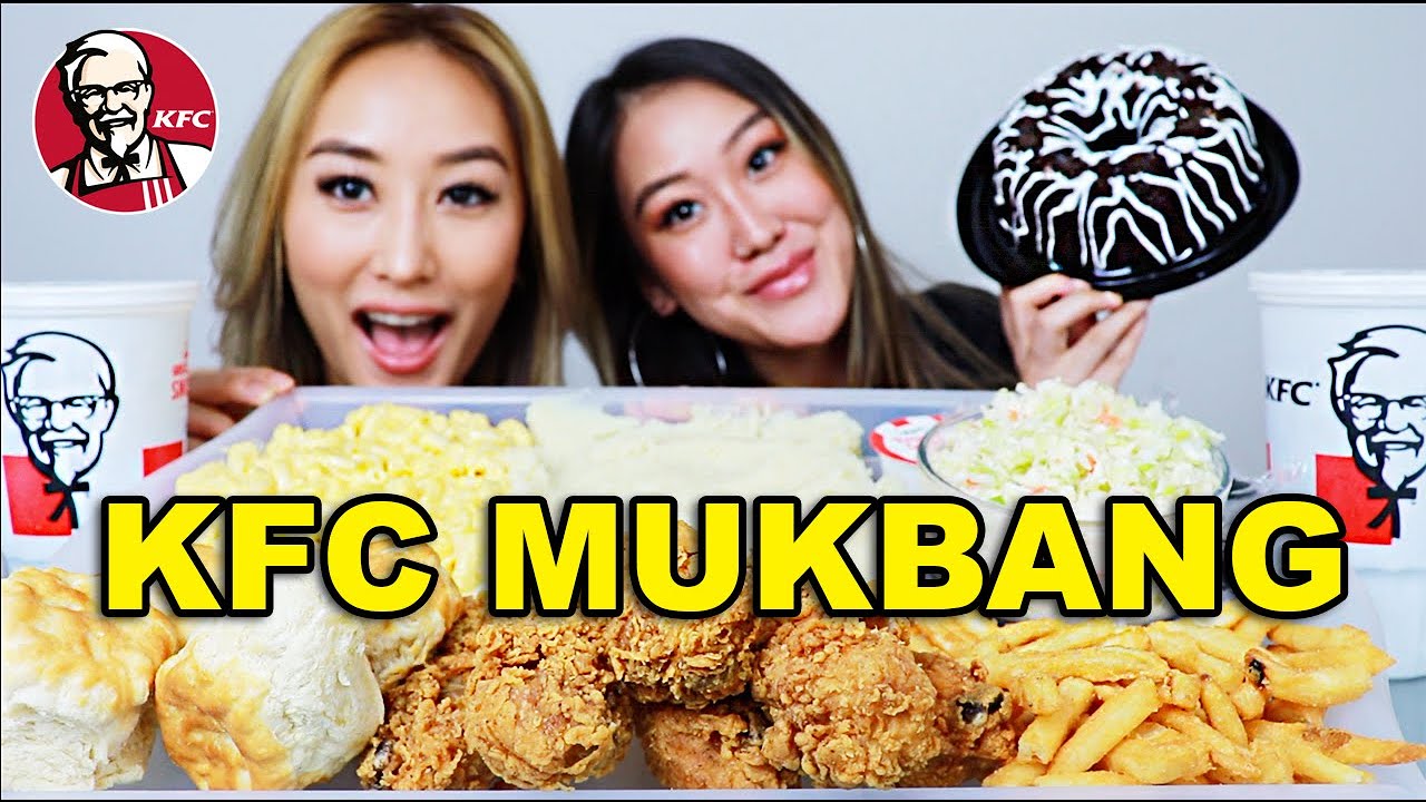 KFC MUKBANG | FRIED CHICKEN | NEW MENU ITEM + SECRET ITEM