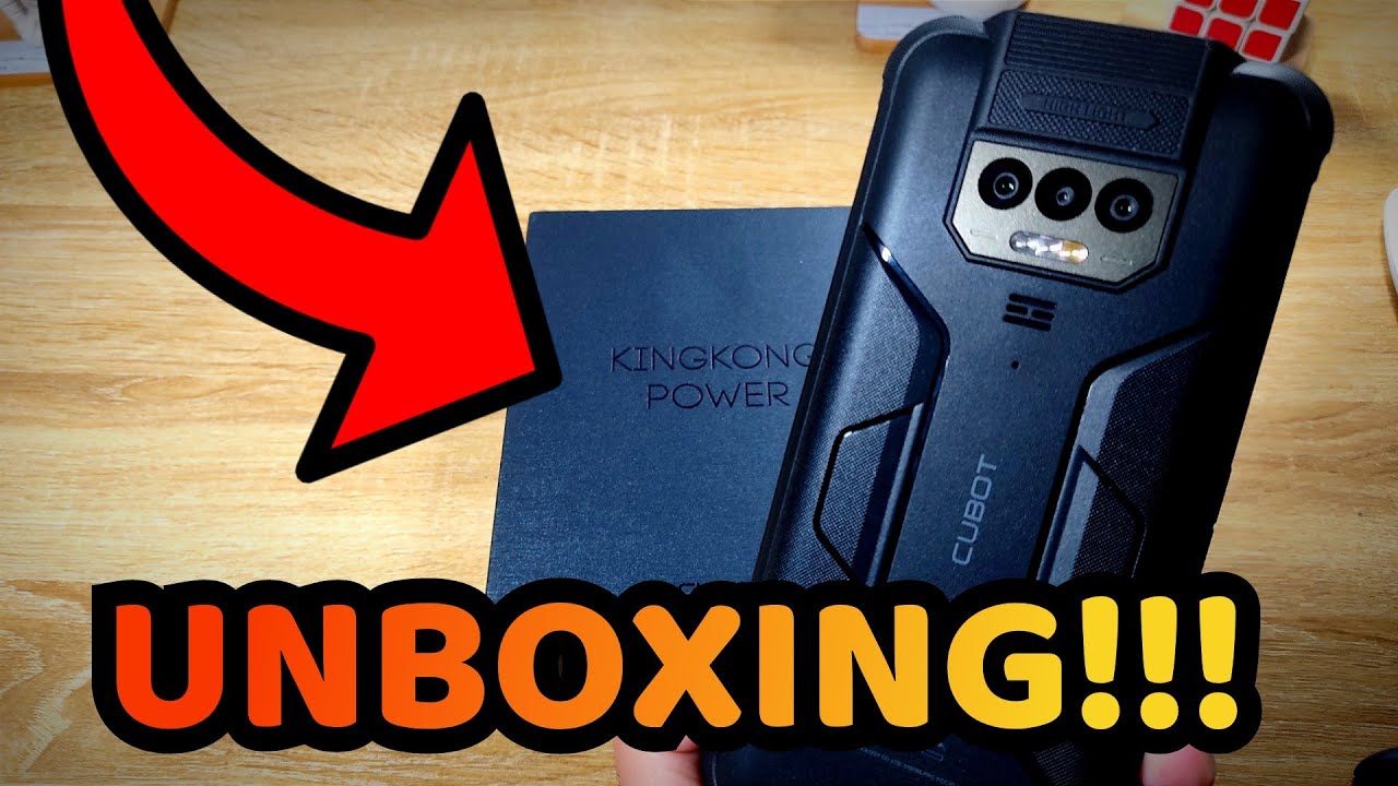 10,000 de BATERÍA!!! CUBOT KING KONG POWER UNBOXING MÉXICO!!!