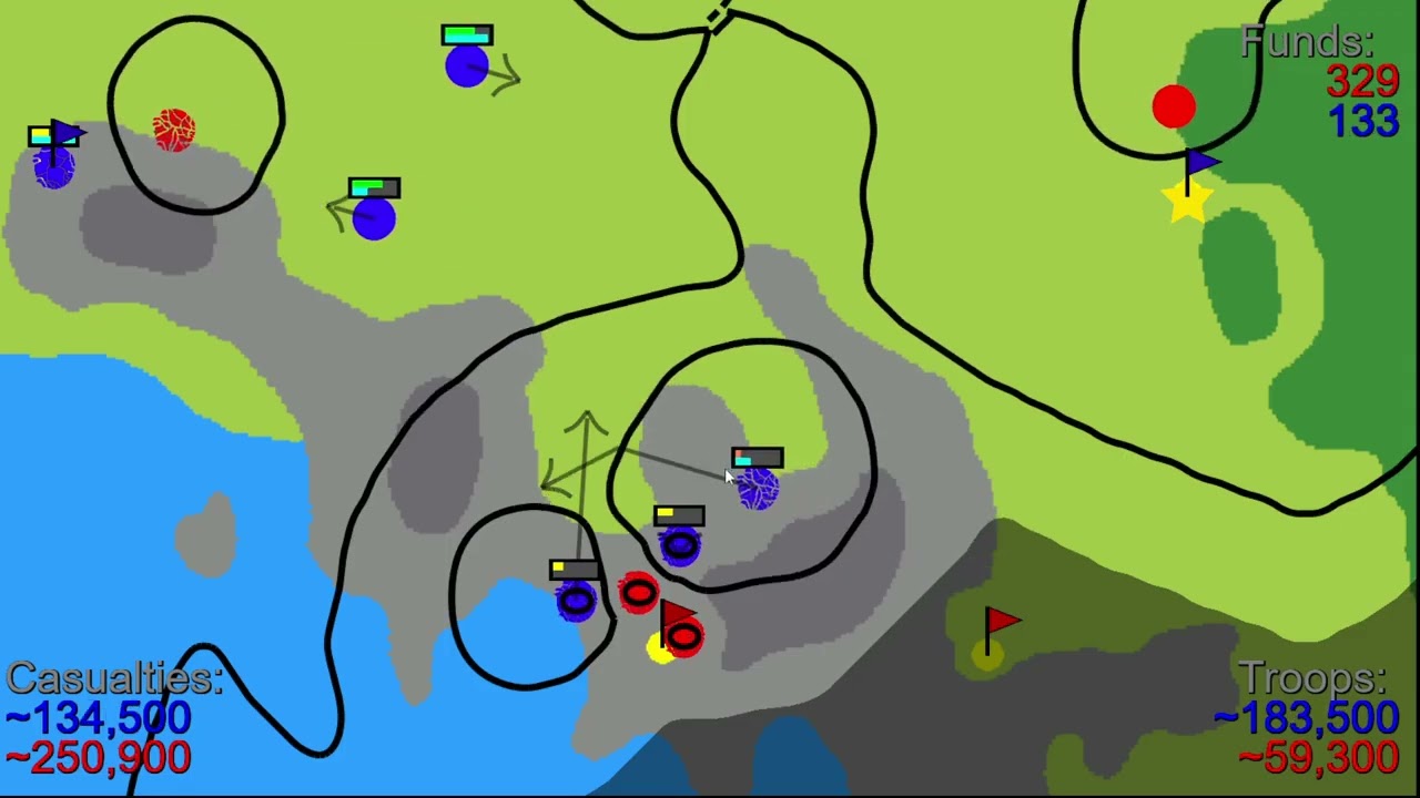 War of Dots for the 18th time
