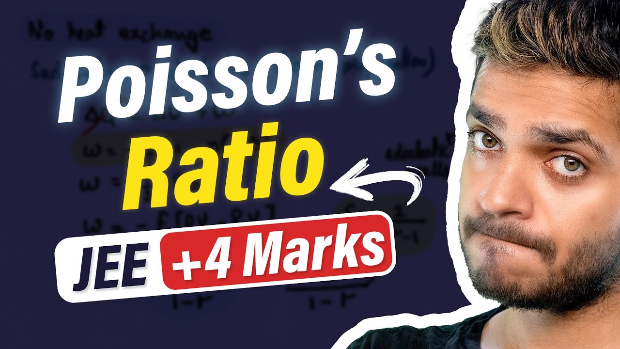 Poisson's Ratio with PYQs #jee #neet Vikrant Kirar