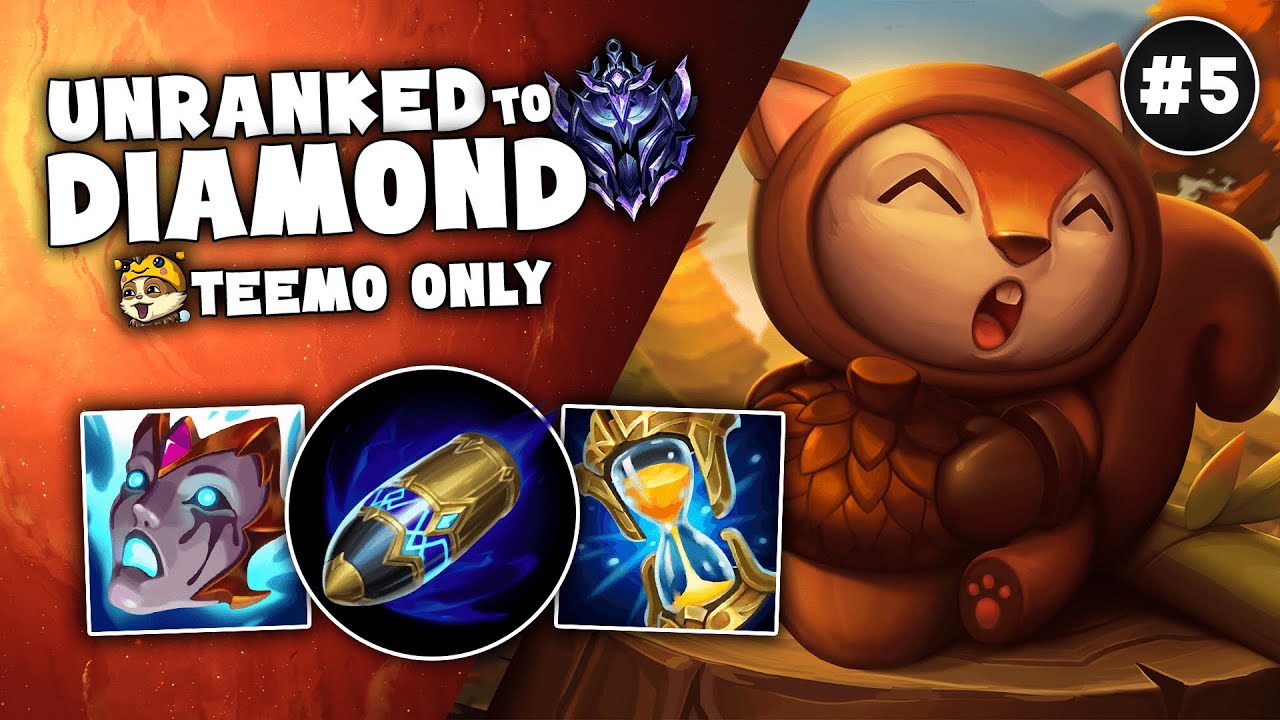 FIRST STRIKE TEEMO | Unranked to Diamond Ep.5 (Preseason 12)