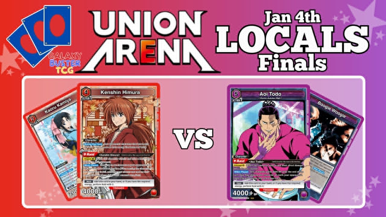 Red Kenshin Vs. Purple Todo| Locals | Galaxy Buster TCG