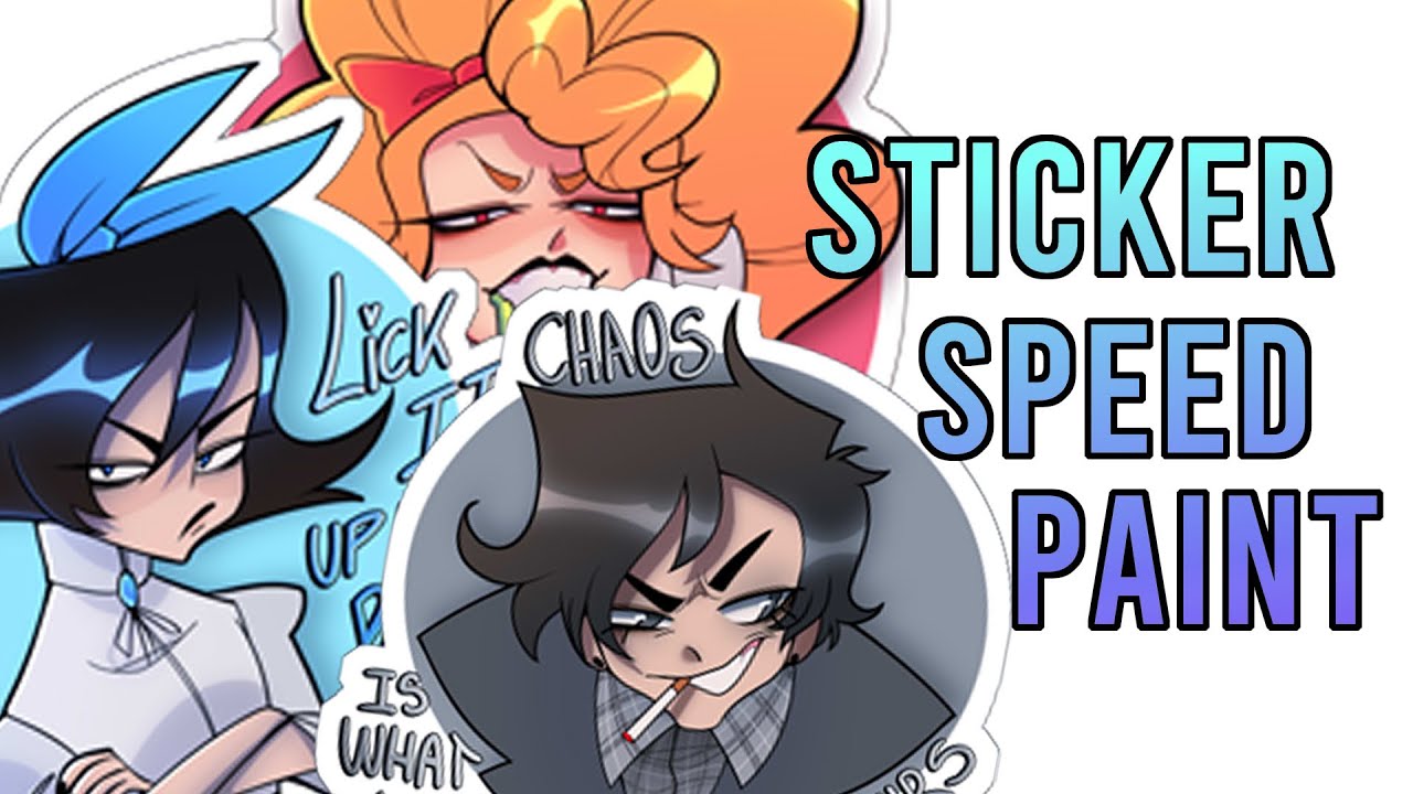 HEATHERS - STICKERS - (speedpaint)