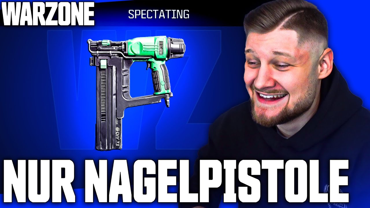 Die GANZE LOBBY Spielt die NEUE NAGELPISTOLE auf VERDANSK! (UNCUT Community Runde)