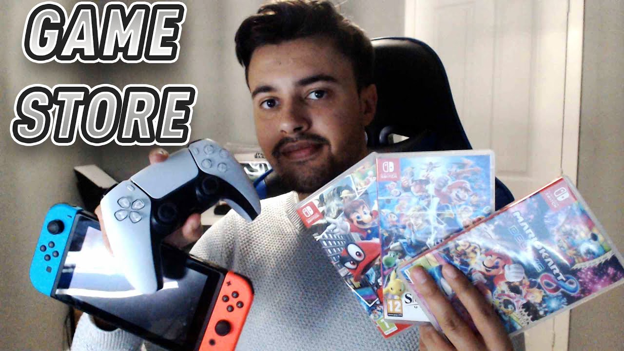 [ASMR] Video Game Store Roleplay (Typing, writing, controller, card scanning, soft spoken triggers)
