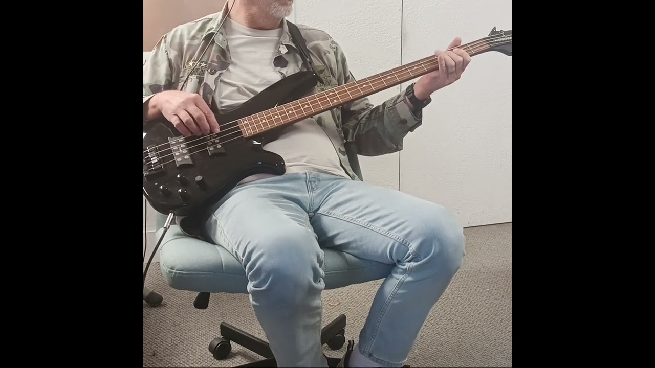 Teaching myself to play bass - 6th song learned - Send Her My Love