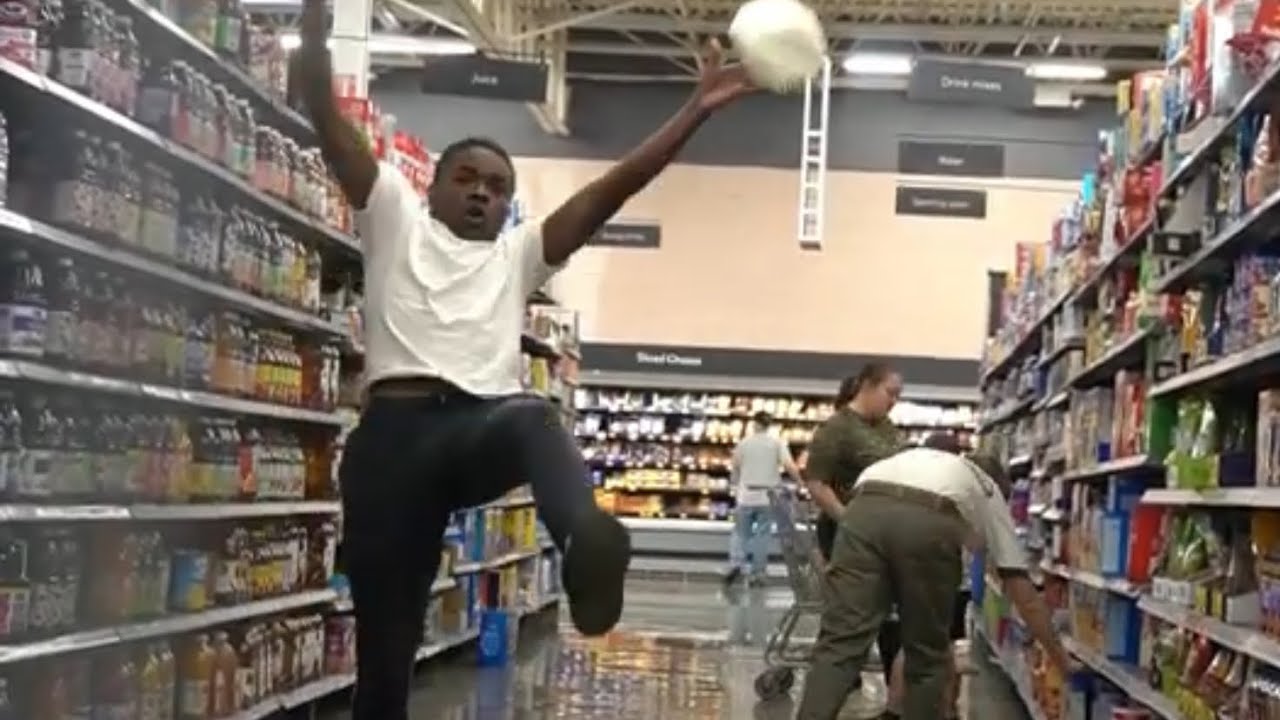 Gallon Smashing Milk Prank!!