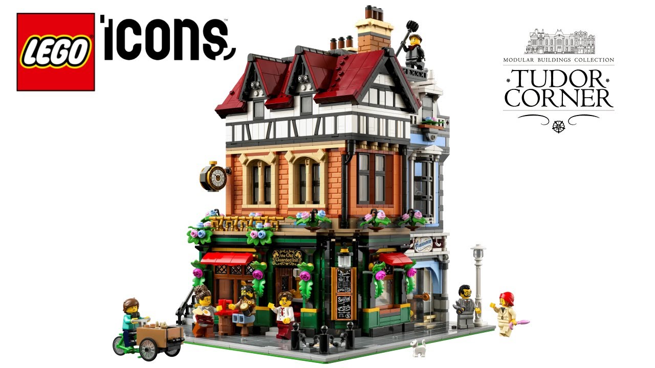 LEGO® ICONS Eckhaus im Tudorstil (10350) - Speed build