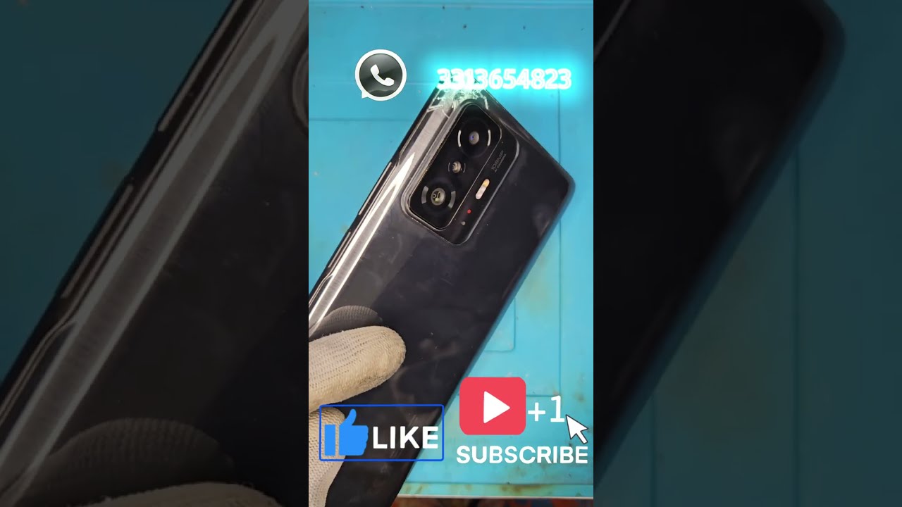 XIAOMI 11T COMO CAMBIAR TAPA TRASERA