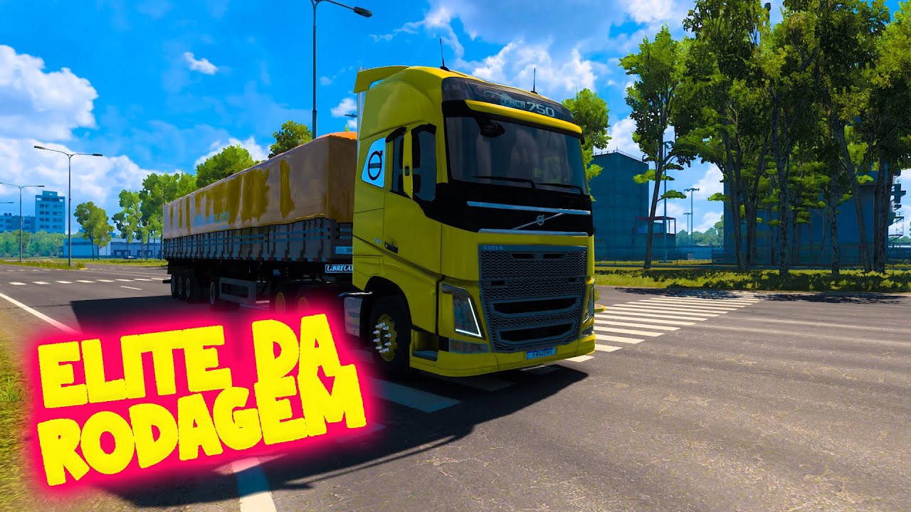 COMBOIO 128 PLAYERS - MAPA ELITE DA RODAGEM  - EURO TRUCK SIMULATOR 2 1.50  - JOGOS COISADOS