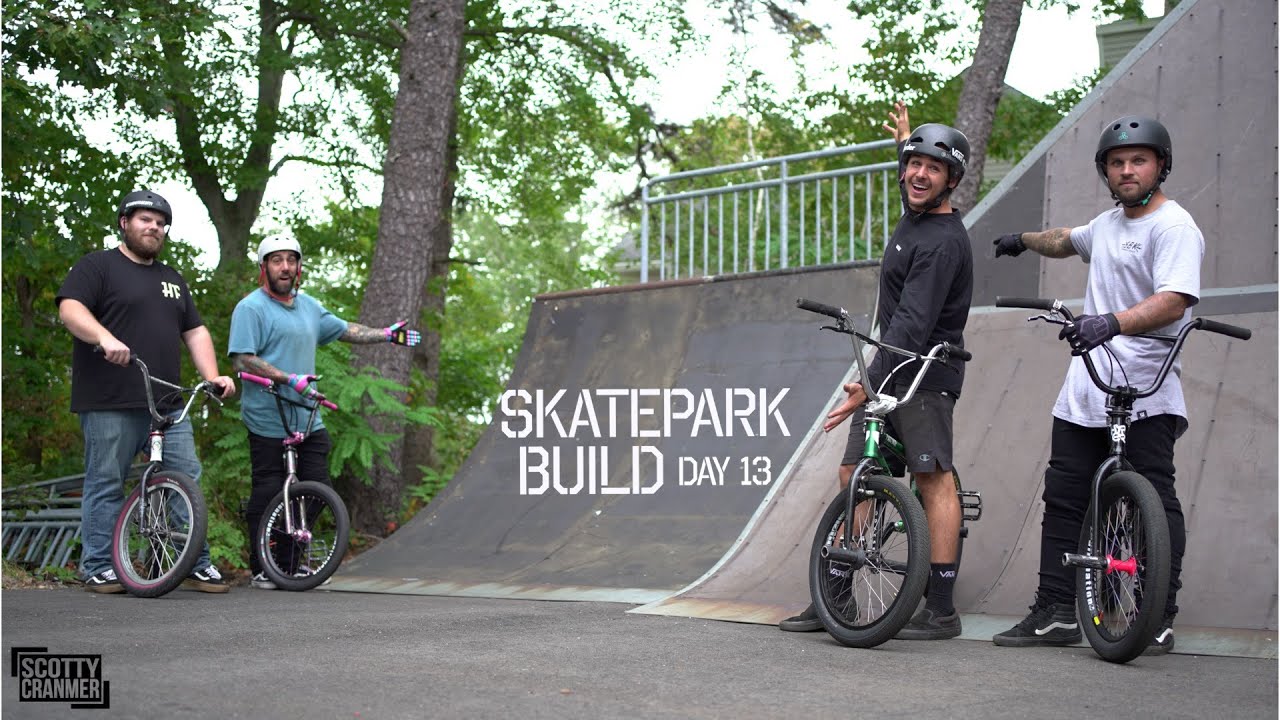 Our Private Skatepark Is FINALLY 100% Complete And Ready To Ride!