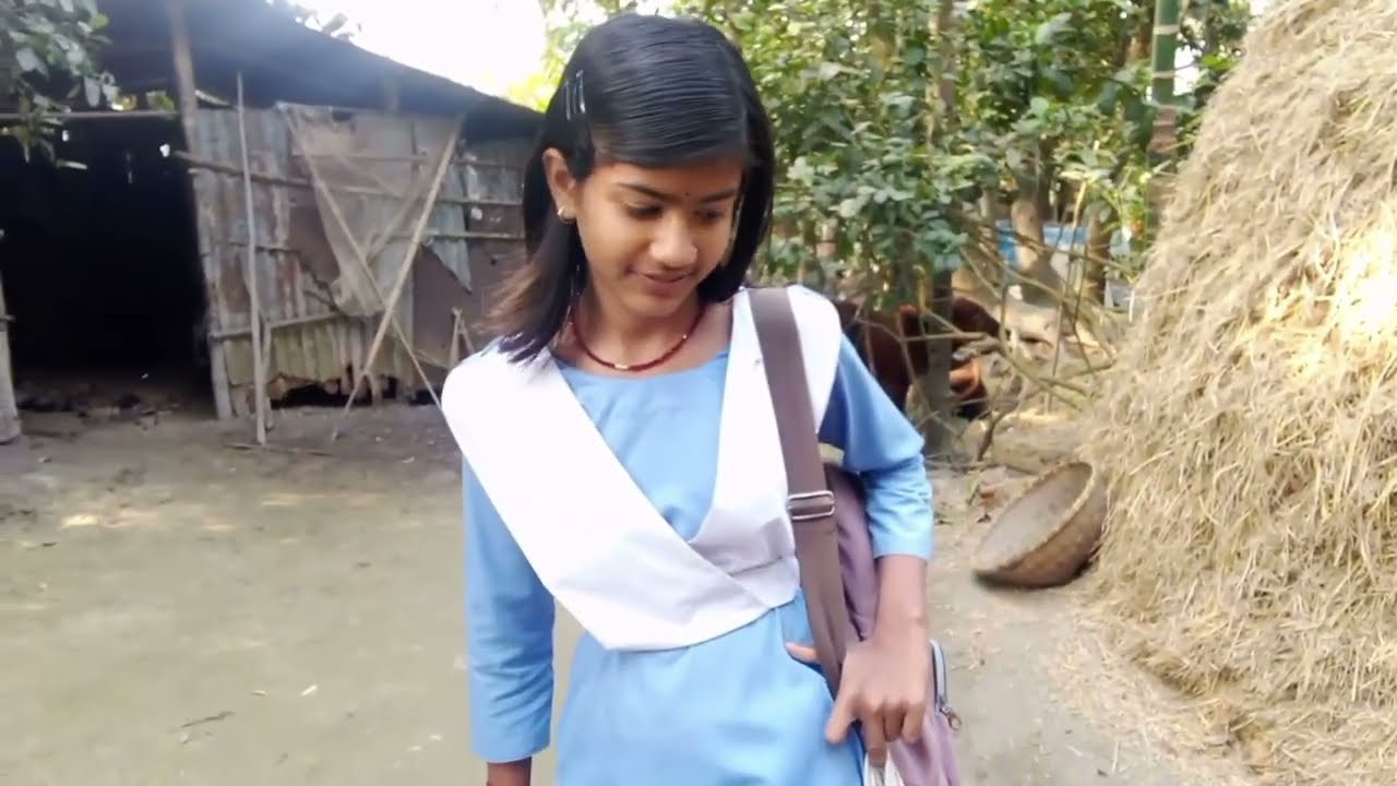 মানিক দাদা এই স্কুল ড্রেস টা Trena ke দিয়েছ ❤️real life village vloger ❤️