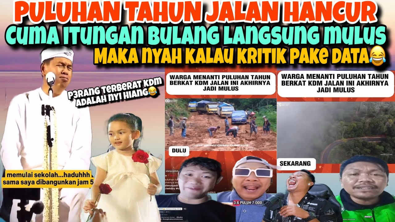 BIKIN MALU‼️GAYA DOANG SELANGIT KRITIK PAKE DATA ERA MANTAN YG DI SALAHIN KDM WKWK