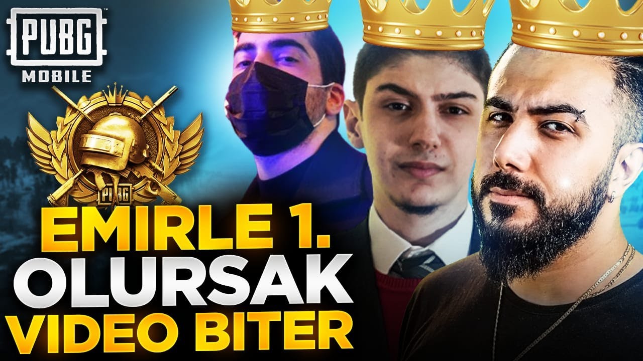 BARIS G VE EMIRLE 1. OLURSAK VIDEO BITER l PUBG MOBILE