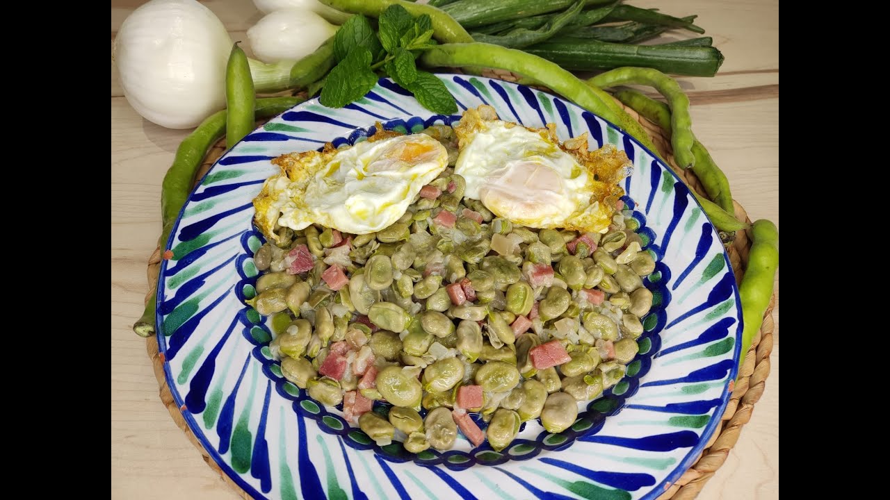 🍳Habas con jamón | Receta tradicional de Granada.