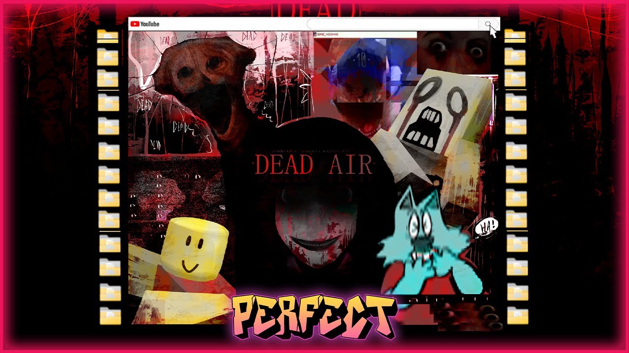 DEAD AIR (Internet Horror Media Based Mod!) - FNF Mod - Perfect Combo? Showcase [HARD]