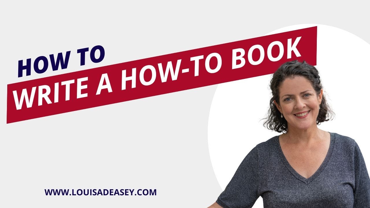 How to write a how to book