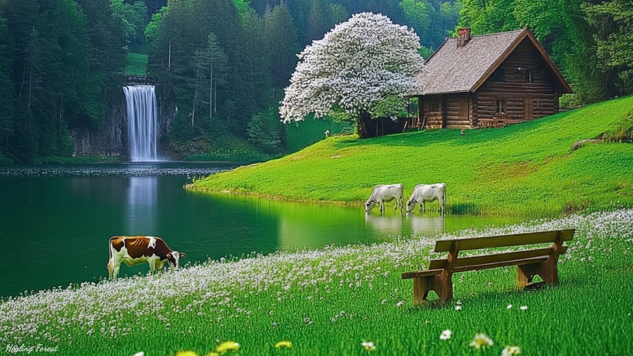 Restore Your Nervous System🌿Relaxing Music for Anxiety Relief & Stop Overthinking | Healing Forest