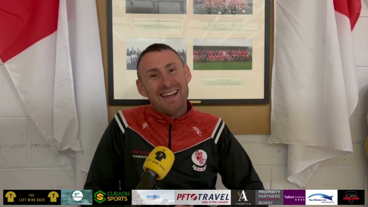 Eire Og's James Ruth chats to us ahead of the 2024 Carlow JFC 'B' Final against Rathvilly