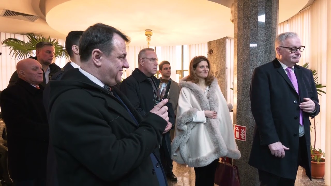 Vizita ambasadorului Irlandei în România, Excelența Sa Brendan Ward