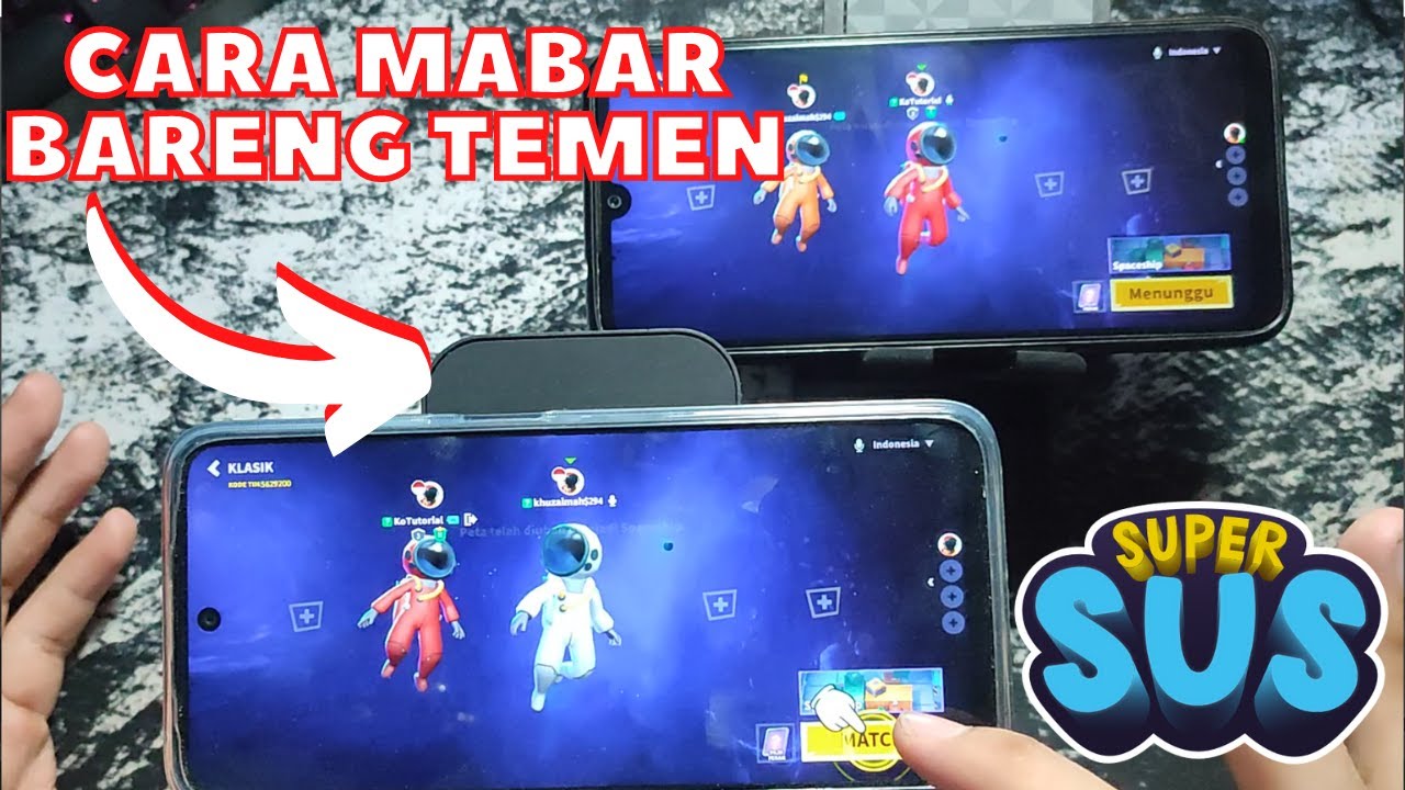 Cara Main Bareng Teman di Game Super SUS atau Among Us 3D di hp Android - Ko Tutorial