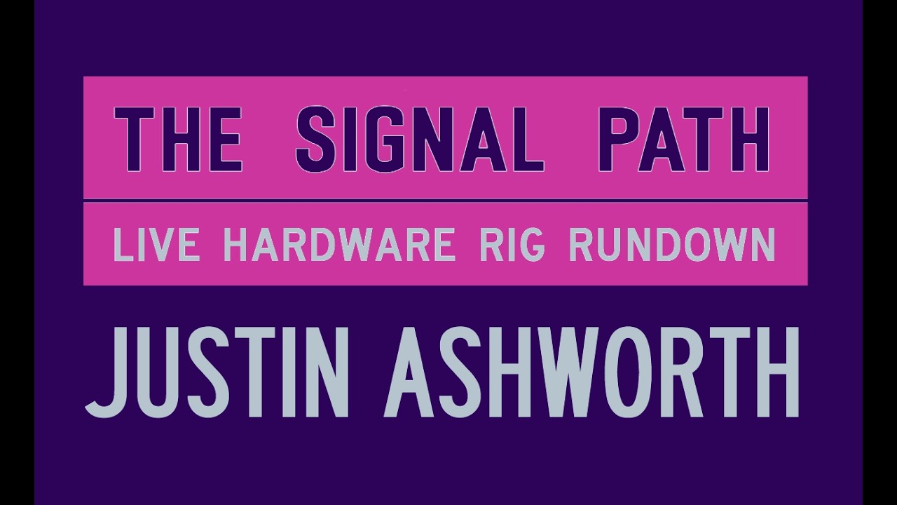 The Signal Path E10 - Justin Ashworth Rig Rundown - Live Hardware Electronic Music