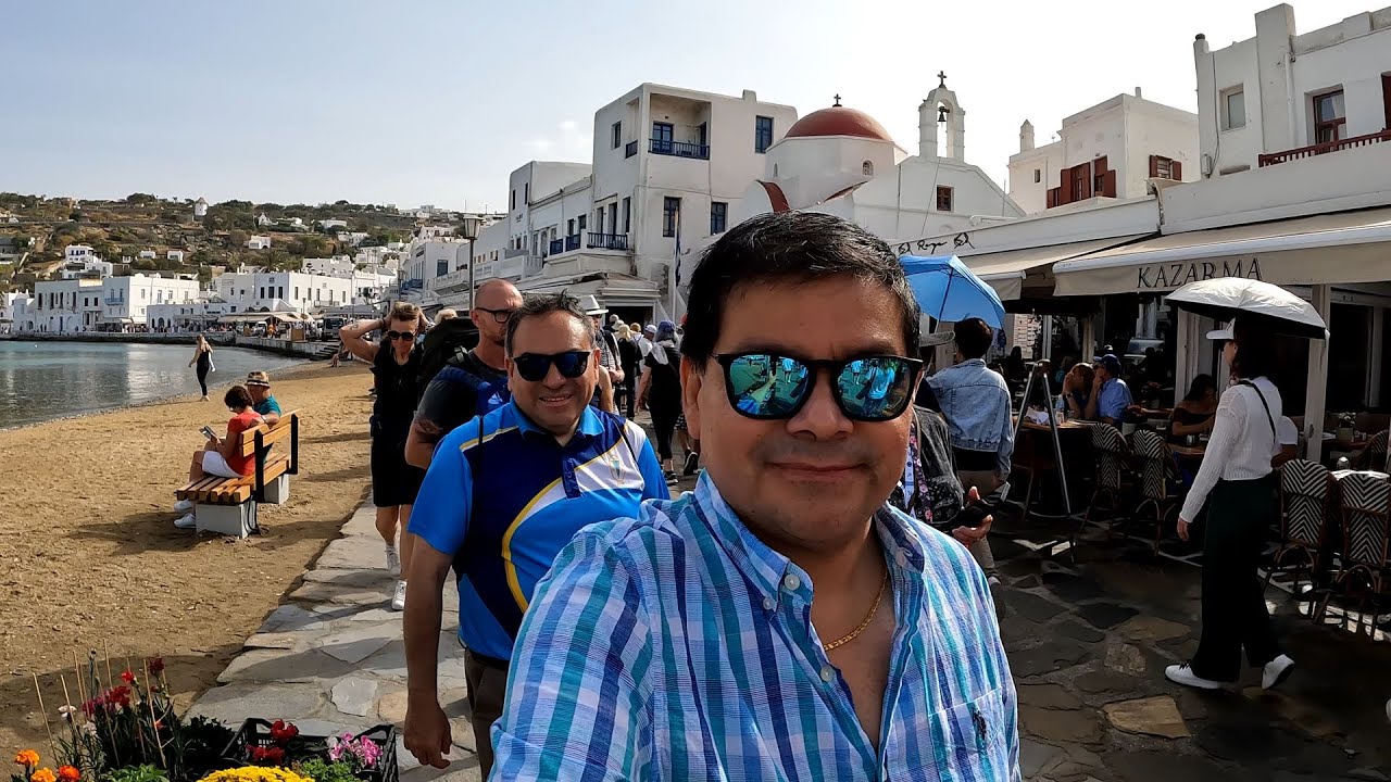 NCL Norwegian Pearl - Mykonos, Greece. Walking around the island. October 2024 [Part 1]