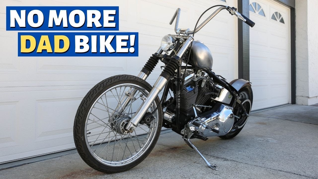 NO MORE DAD BIKE! | Heritage Softail Build