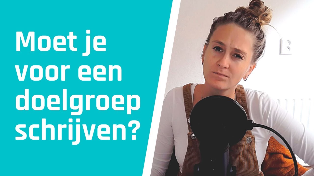 Moet je voor een doelgroep schrijven?