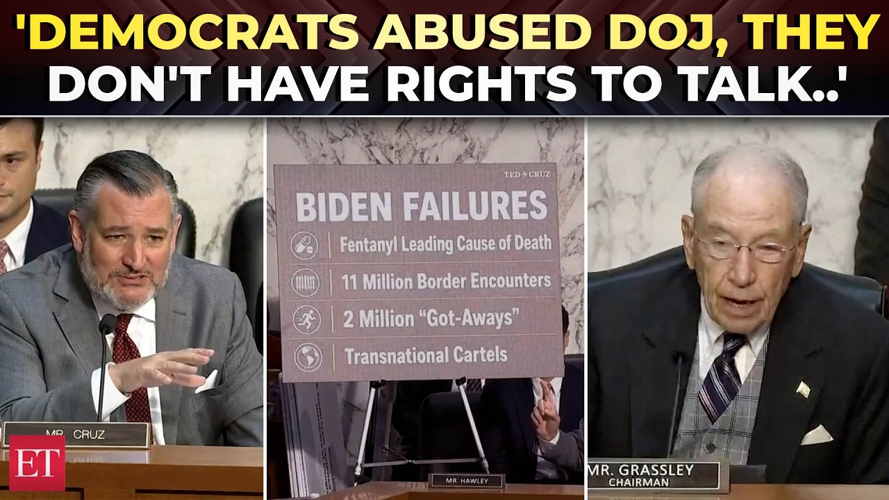 'You spied on Republicans! Now don't talk about&hellip;&rsquo; Ted Cruz rips Dems during Todd Blanche hearing