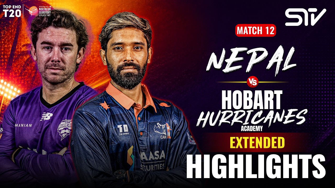 Full Match Highlights | Nepal vs Hurricanes | Match 12 | Top End T20 2026 | ZP1T