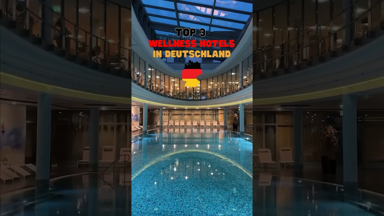Traumhafte Erholung: Top 3 Wellnesshotels in Deutschland entdecken 🛁🇩🇪🤍
