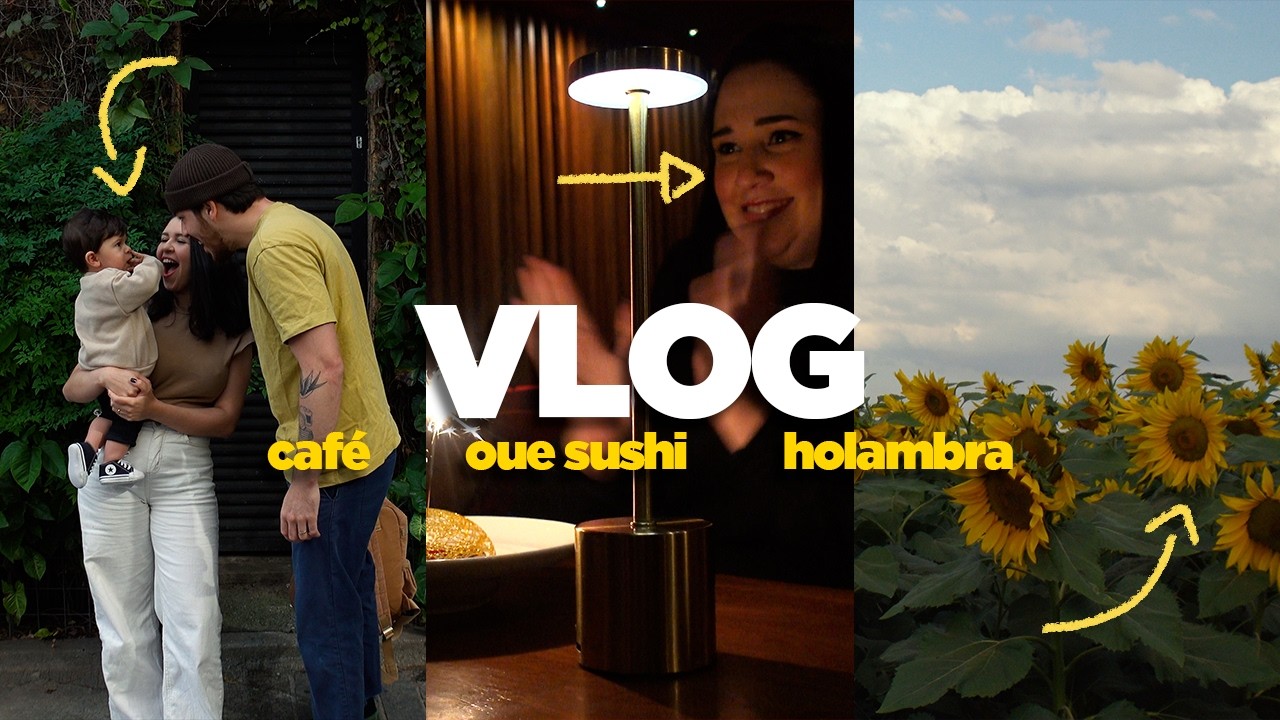 Registro da minha vída: Cafés, OUE Sushi e Holambra!