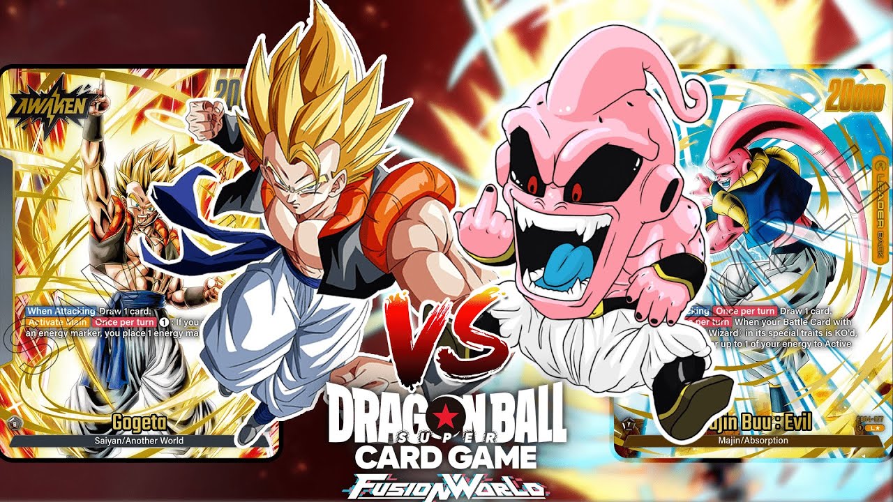 GOGETA VS MAJIN BUU EVIL #2 | Gamepeplay & Decklist Dragonball Fusion World: New Adventure FB05