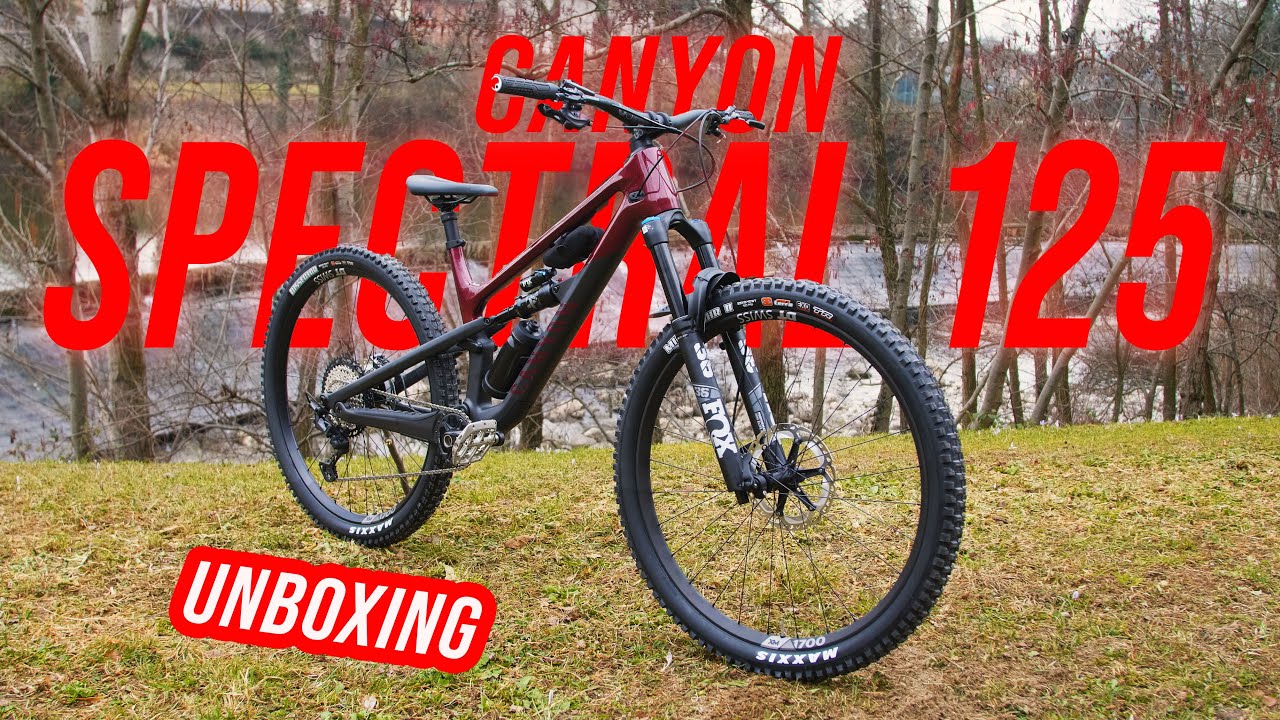 CANYON SPECTRAL 125 UNBOXING E PRIME IMPRESSIONI