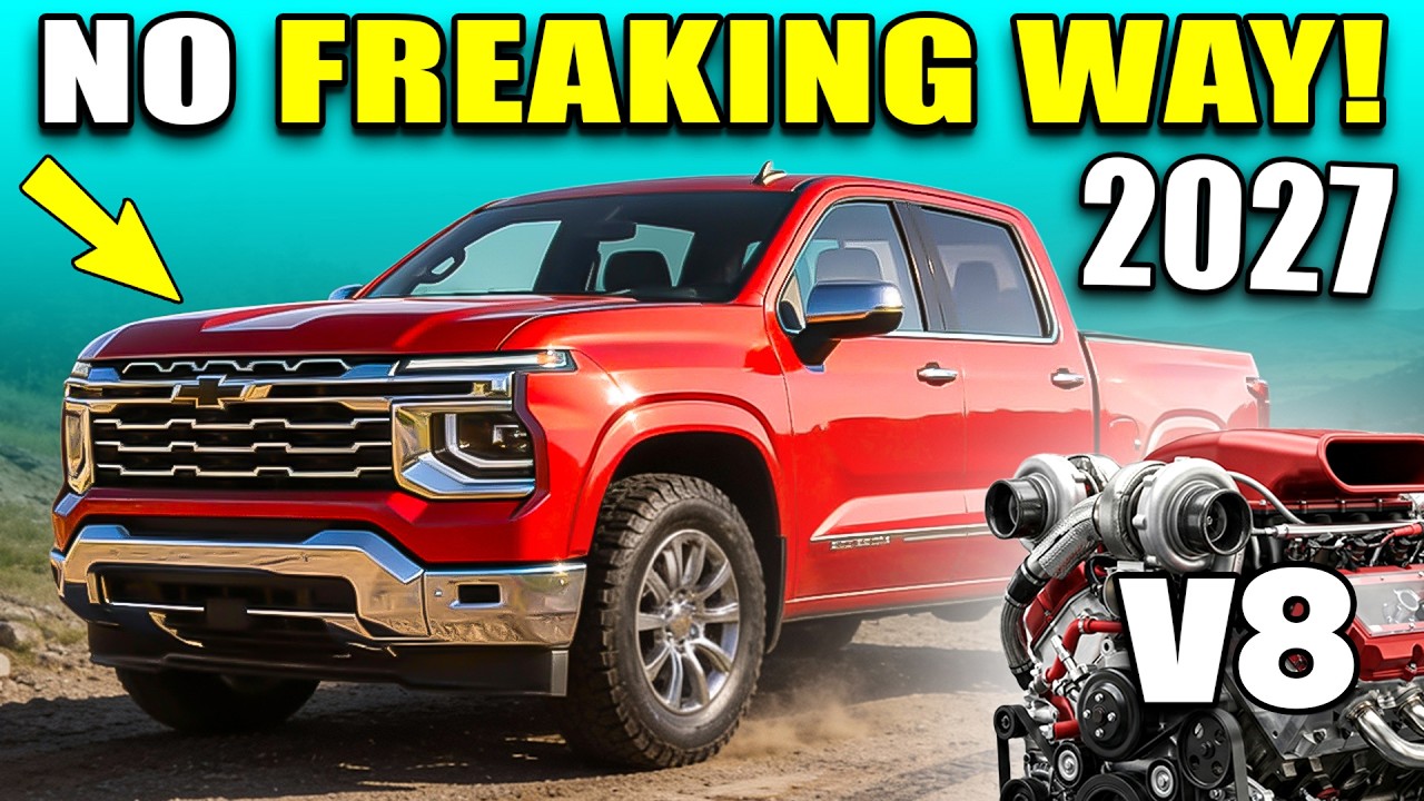Совершенно новый двигатель V8 для Chevrolet Silverado 2027 года заставил ненавистников Chevrolet ...