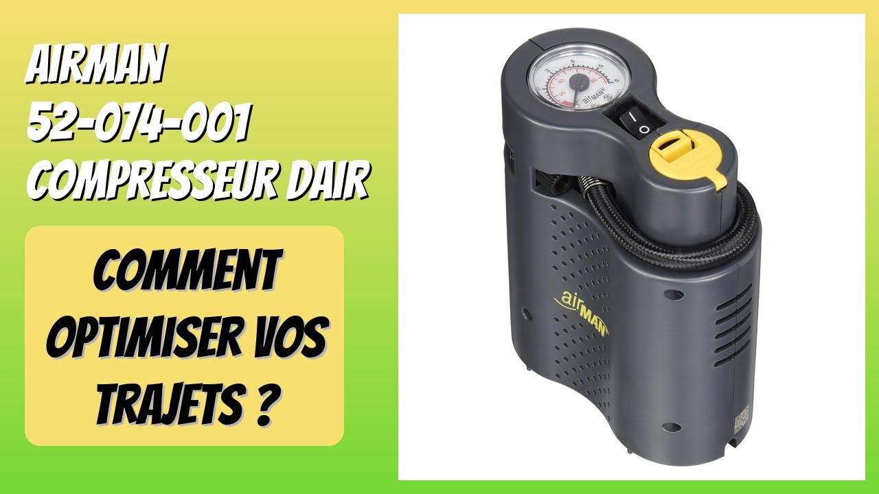 AVIS (2026) : AirMan 52-074-001 Compresseur dair. DÉTAILS