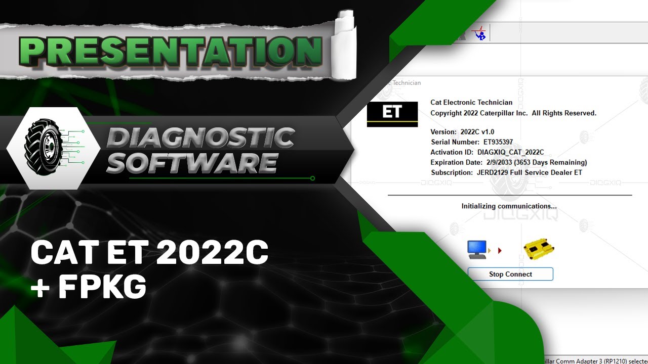 CAT ET 2022C + FPKG | SUPPORT 👨&zwj;💻