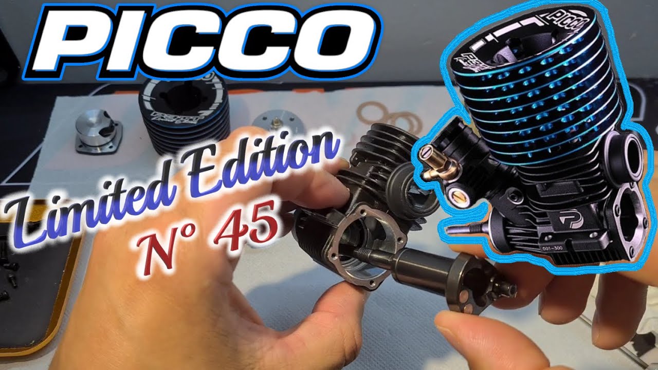 PICCO P3TT Limited Edition Nitro Engine Take Apart & First Run