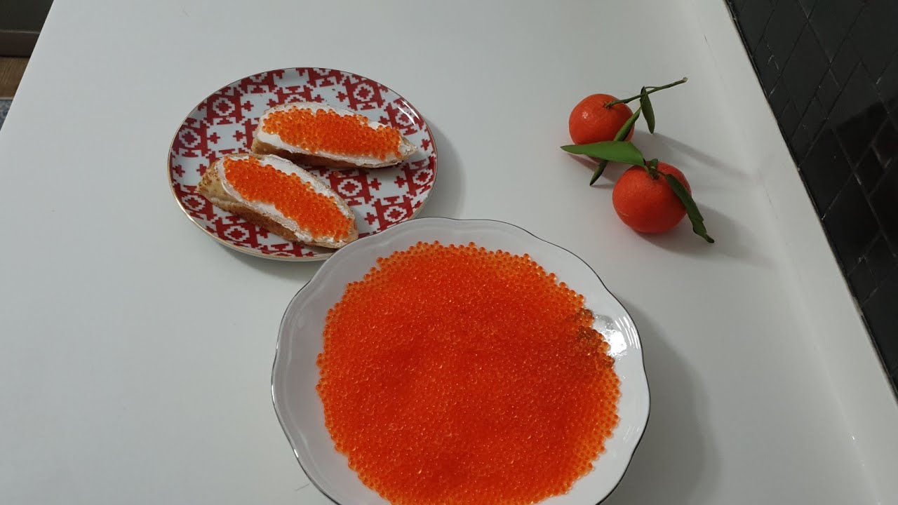 HAVYAR NASIL YAPILIR.EVDE EN KOLAY  HAVYAR TEMİZLEME VE TUZLAMA,SOMON 🐟KIRMIZI HAVYARI.