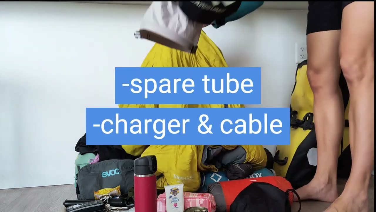 Overnight bike trip packing list