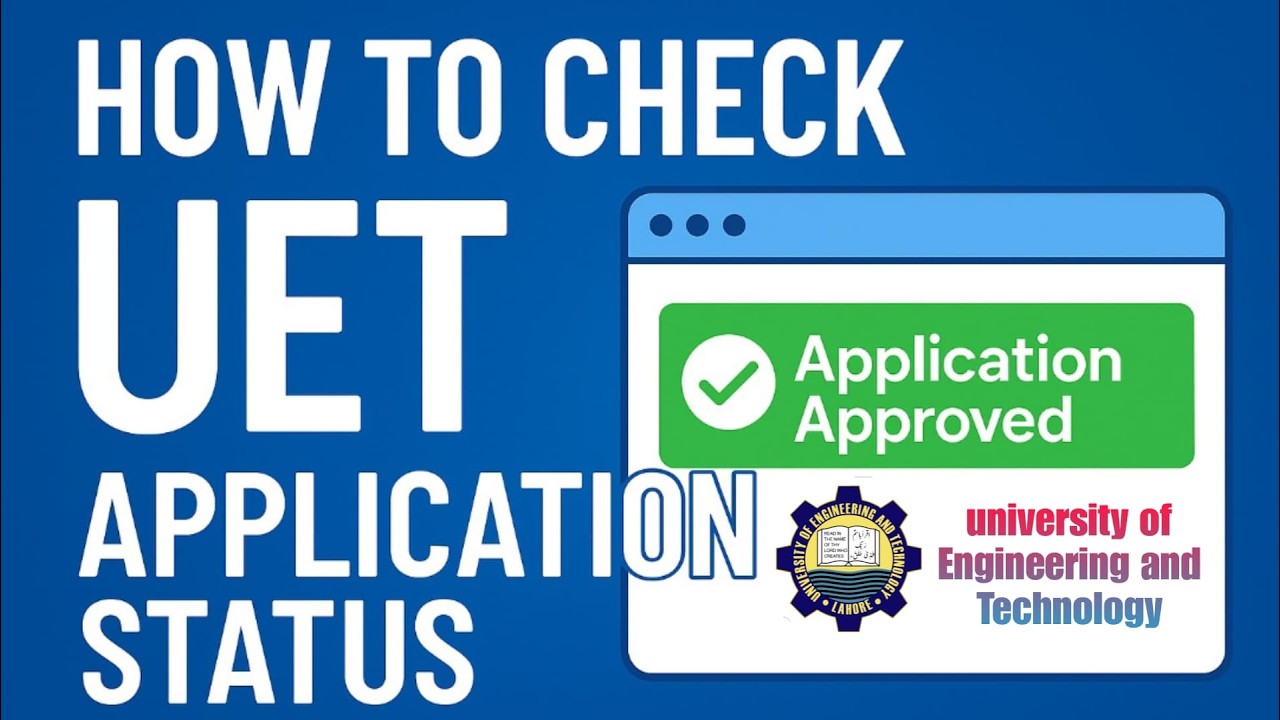 Check UET Admission Status | Check UET Aplication status | Yttech4U
