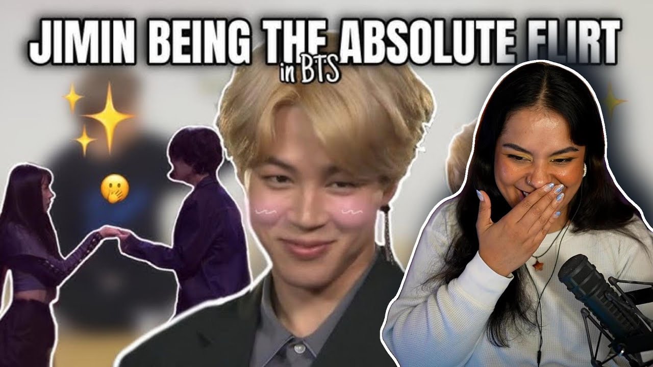 Jimin being THE absolute flirt in BTS | gimmie some of that energy PLEASE